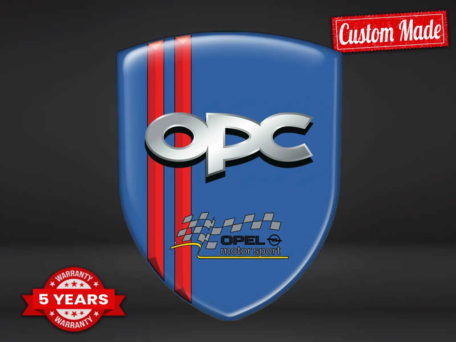 OPC Décalcos Auto Étoile Pro Résistants Stylé